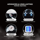 Haier ES25V-S1W 25L Storage Water Heater | 5 Star, 8 Bar, Shock Proof, White