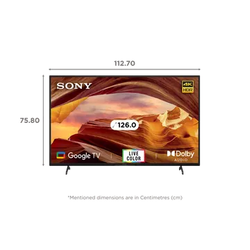 Sony 50" 4K Ultra HD Smart LED Google TV (Black) (50X70L)