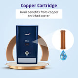 Livpure Bolt+Copper+RO+UF+Mineraliser, 80% Water Savings, 7 L tank, Water Purifier for home (Blue) Suitable for Municipal, Tanker, Borewell water