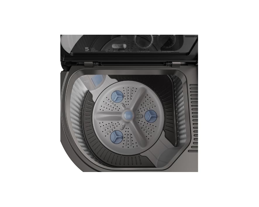 Godrej WSEDGE JAZZ 115 5.0 DB3 M CSGR Semi Top load Washing Machine 11.5kg Crystal Grey