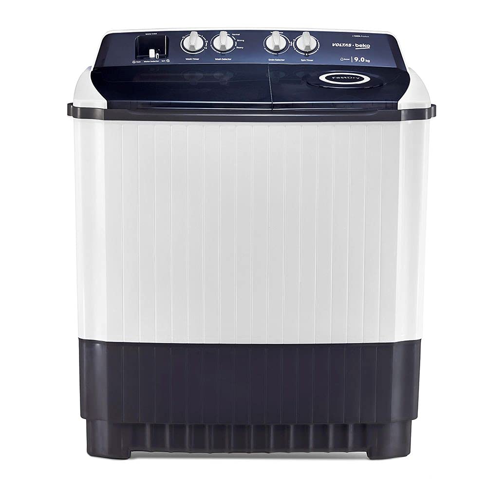 Voltas Beko by A Tata Product 9 kg Semi Automatic Top Load Washing Machine Multicolor  (WTT90AGRT)