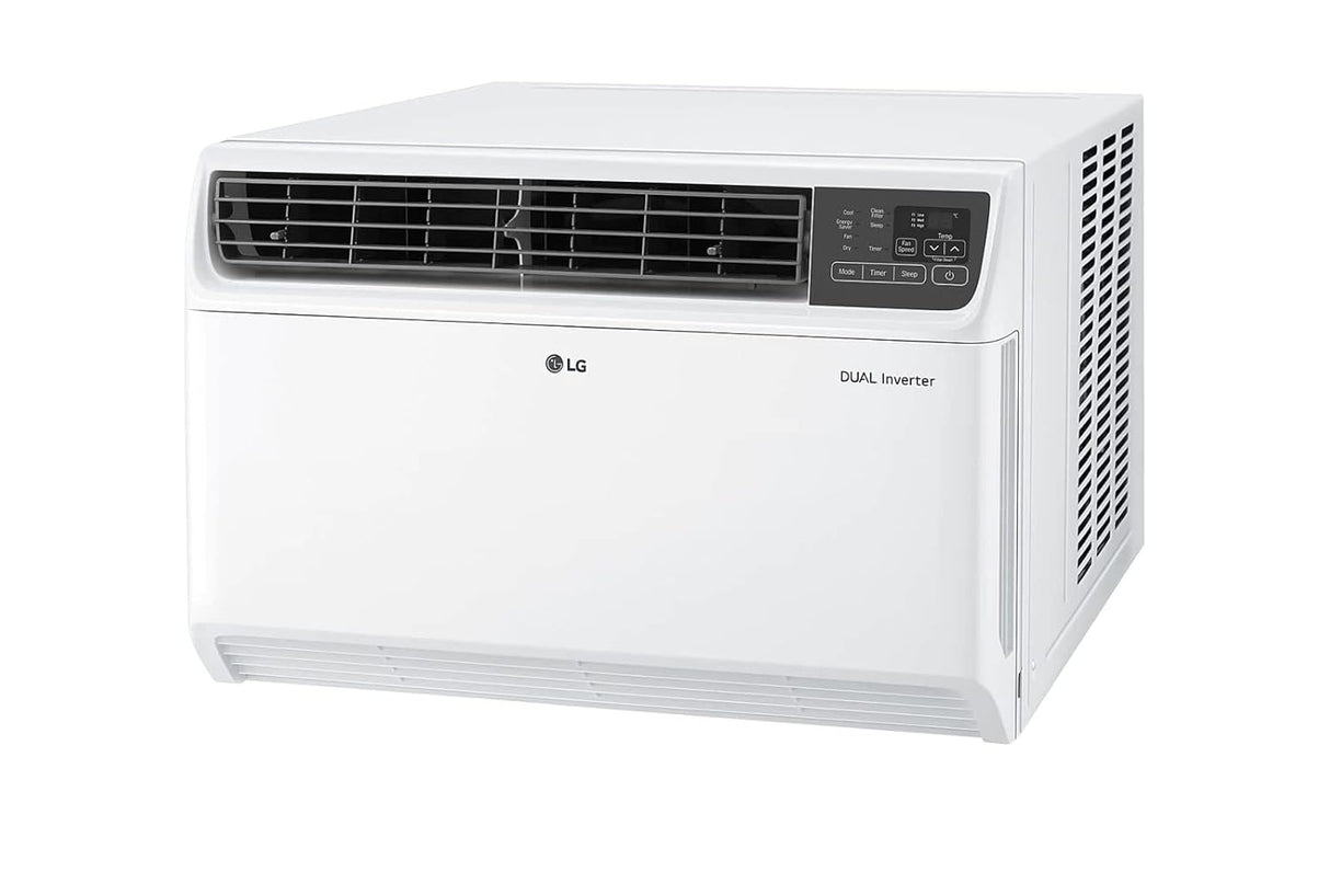 LG 1.5 Ton 3 Star DUAL Inverter Window AC (Copper, Convertible 4-in-1 cooling HD Filter, 2025 Model UW-Q18WUXA White)