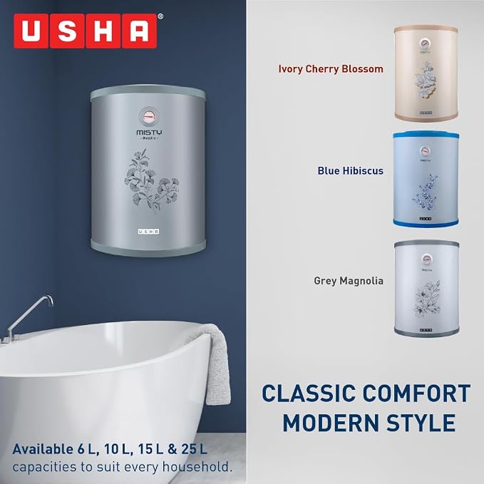 Usha Misty 15L geyser - view 2