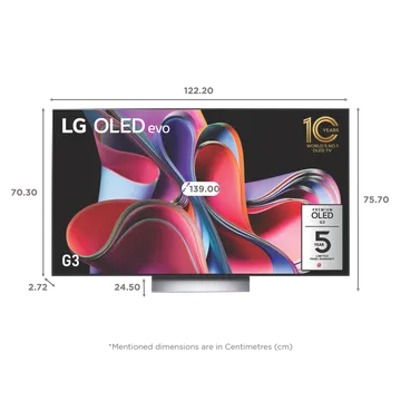 LG 139 cm (55 inch) 4K OLED Smart TV  (2023 Model Edition) OLED55G3PSA