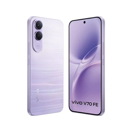 Vivo V70 FE 8GB/256GB | Dimensity 7300, 50MP OIS Camera, 6500mAh Battery, 90W, Nova Light Purple
