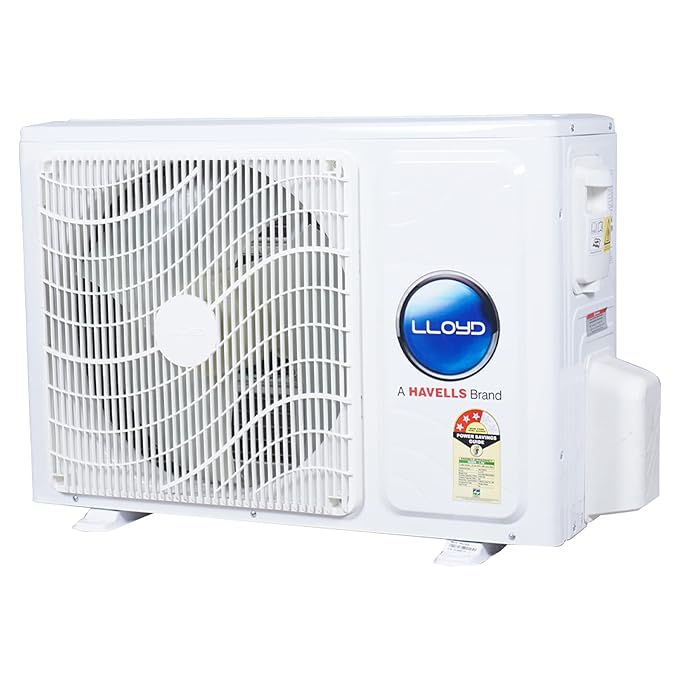 Lloyd 1 Ton 3 Star Fixed Speed Split Air Conditioner With PM 2.5 Air Filter & Anti Viral Dust Filter Smart 4-way Swing (Copper, GLS12C3XWADS, White)