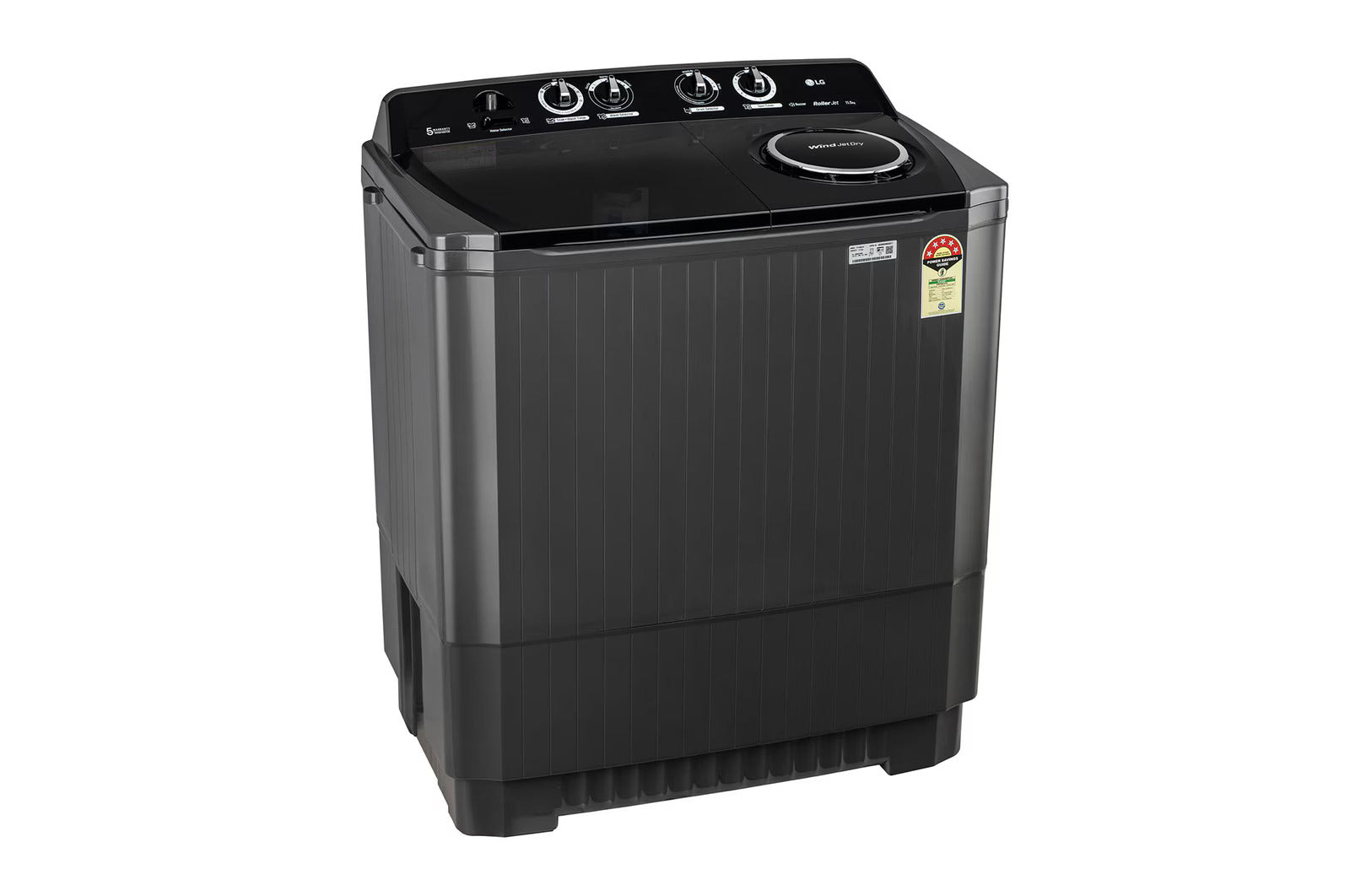 LG 11.5Kg Semi Automatic Top Load Washing Machine Roller Jet Pulsator Electronic Paradise