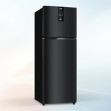 Whirlpool Intellifresh Pro 327L Convertible Refrigerator 2 Star Frost Free Double Door Smart Inverter Gravity Black Fridge