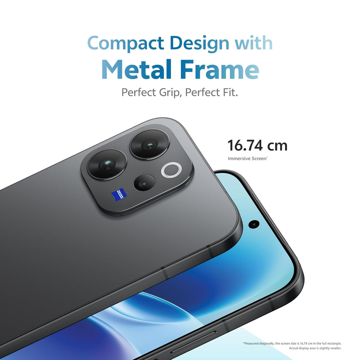 Vivo V70 Elite 8GB/256GB | Snapdragon 8s Gen 4, ZEISS Triple Camera, 6500mAh, 90W, Alpine Black