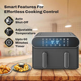 Havells ProLife Delicia 10.5L Digital Air Fryer: 360° Rapid Air Technology, Touch Panel