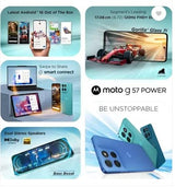 Motorola Moto G57 Power 5G (8GB RAM, 128GB Storage, P. Fluidity) – Snapdragon 6s Gen 4 & 7000mAh Battery