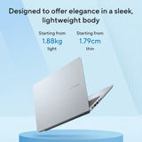 ASUS Vivo book 16 X1607CA-MB142WS (Intel Core Ultra 5 225H | 16GB RAM | 512GB SSD | 16” WUXGA Display | Windows 11 | Office 2024 | AI Laptop