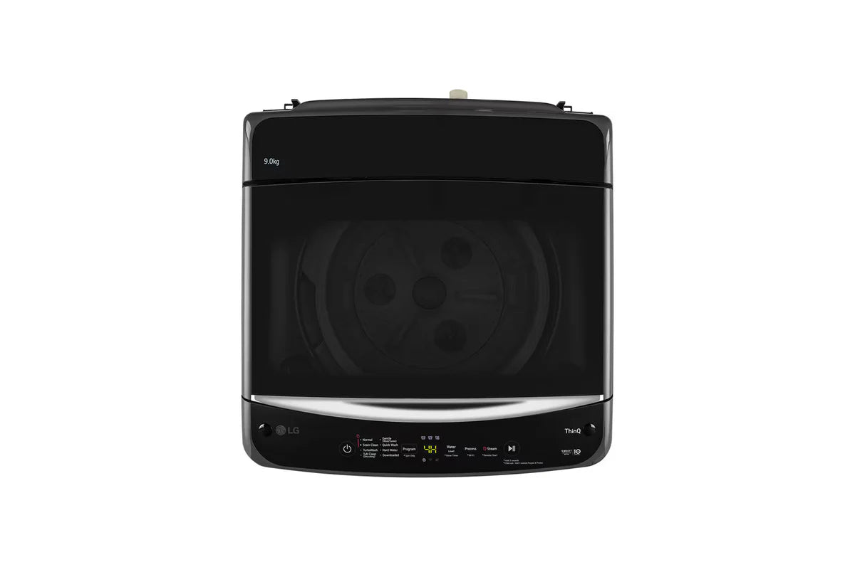 LG 9 kg 5 Star Wi-Fi Inverter Fully Automatic Top Load Washing Machine ( In-built Heater, Middle Black,T90V4MB1S)