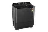 LG 8.5Kg Semi Automatic Top Load Washing Machine, Roller Jet Pulsator + Soak, Full Black (P8535SLMZ)