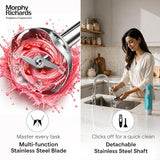 Morphy Richards Pronto Ultra Hand Blender: Multiple Speeds, Stainless Steel Blade