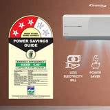 1.5 Ton 3 Star Inverter Split AC – Dew Clean, 3D Airflow, Triple Display | FTHT50XV16VAA