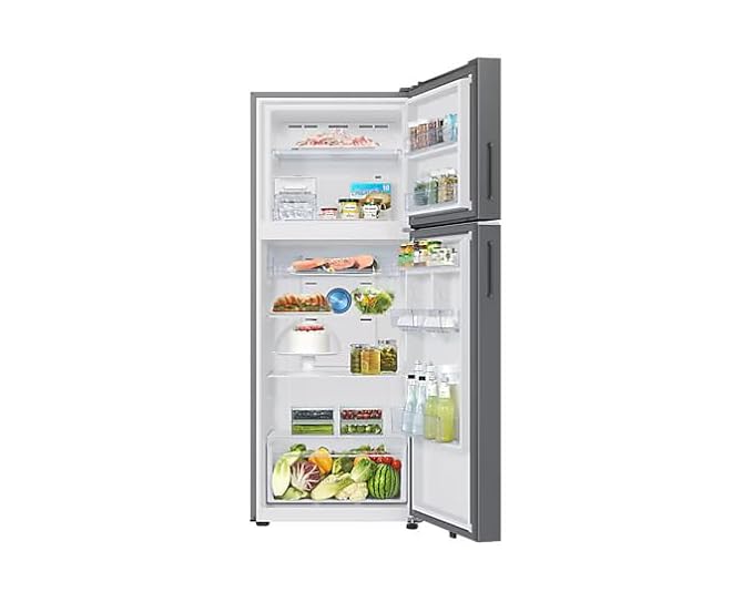 SAMSUNG 419 Litres 2 Star Frost Free Double Door Smart Wifi Enabled Refrigerator with AI Energy Mode (RT45DG6A2BSLHL)