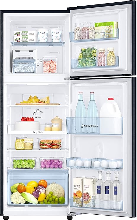 Samsung 236L 2 Star Digital Inverter Frost-Free Double Door Refrigerator Appliance(RT28C3022CU/NL, Camellia Blue