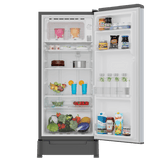 Icemagic Powercool 184L 2-Star Single Door Refrigerator with Base Drawer – Imperial Steel-Y (Model: 73596)
