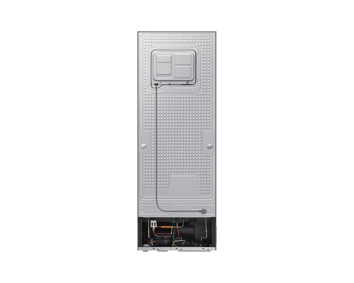 Samsung RT34HG5A42S8/HL Double Door Refrigerator (330L, Digital Inverter Compressor, Frost Free, Twin Cooling Plus, Convertible 5-in-1, BESPOKE AI, Elegant Inox Finish)
