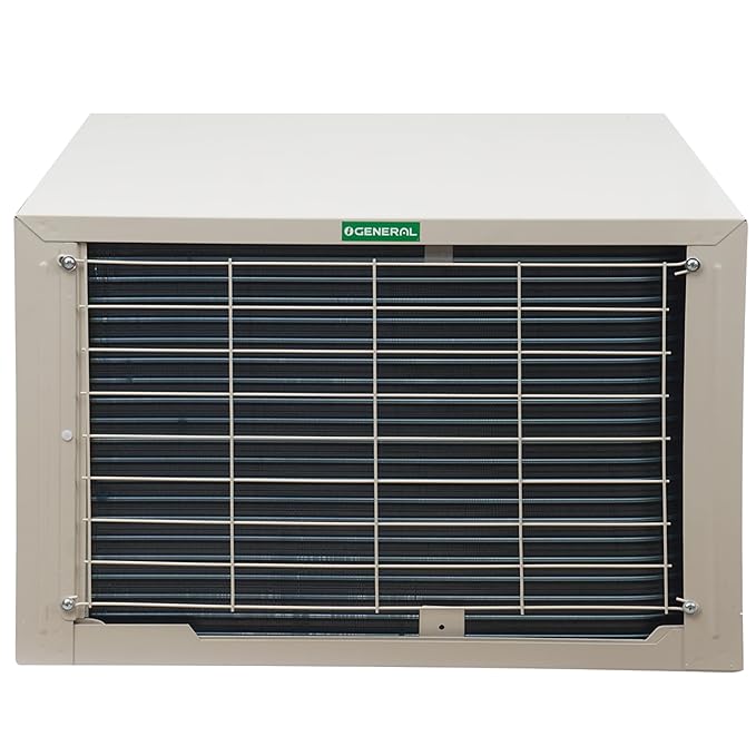 General 1.2 Ton 5 Star Inverter Window AC With Super Wave Technology 3-Speed Cooling (2025 Model,AFGB14CHWA-B, White)