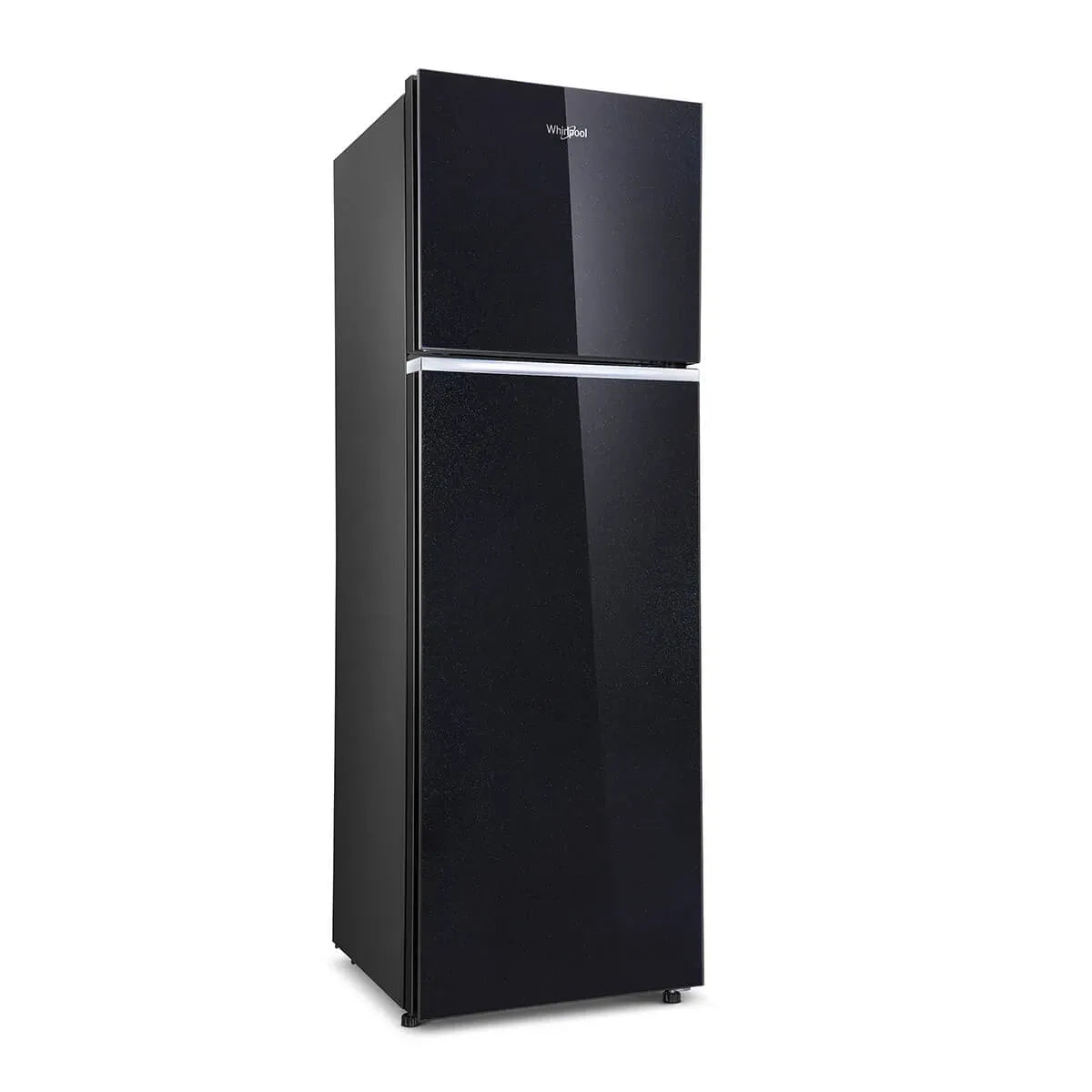 Whirlpool IntelliFresh 259L Frost Free Double Door Refrigerator | IntelliSense Inverter, Crystal Black, 2 Star