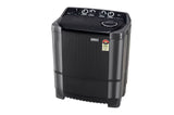 LG 8Kg Semi Automatic Top Load Washing Machine, Roller Jet Pulsator + Soak, Middle Black (P8015SKAZ)