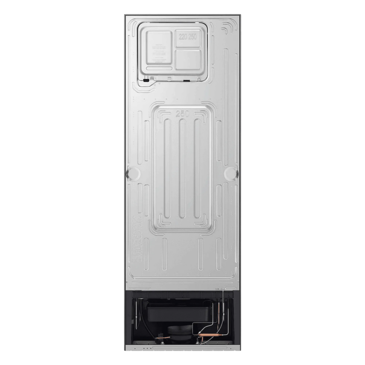 Samsung RT40H30W2KHL Double Door Refrigerator (256L, Digital Inverter Compressor, Frost Free, All-Around Cooling, Stabilizer Free Operation, Elegant Black Finish)