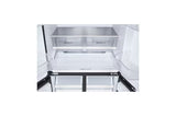 LG 574L French Door Refrigerator Wi-Fi Convertible Smart Inverter Fresh Converter+ Door Cooling+ Black Glass 3 Star