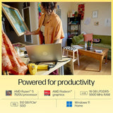 HP 15 (fc0690au) | Ryzen 5 7520U | 16GB DDR5 | 512GB SSD | 15.6" FHD Anti-Glare Micro-Edge | Win 11 | Office 2021 | AMD Radeon Graphics | FHD Camera | Backlit | 1.59kg