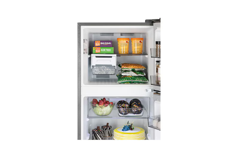 LG 251L Double Door Refrigerator Frost Free Smart Inverter Multi Air Flow Shiny Steel 1 Star Energy Efficient Fridge