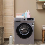 TOSHIBA 7.5 Kg Inverter Fully Automatic Front Loading Washing Machine (‎TW-BJ85S2-IND(SK),Premium Silver)