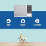 Blue Star 1.5 Ton 5 Star Inverter Window AC | Copper Coil | Multi Sensors | Blue Fins Protection | WIA518LXU