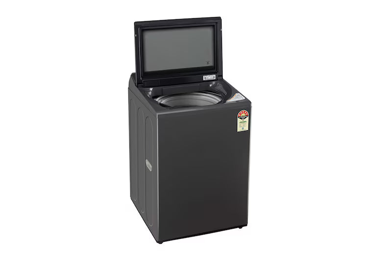 LG 8Kg Fully Automatic Top Load Washing Machine | Hard Water Wash | 5 Star | Middle Black | T80KMMB3Z
