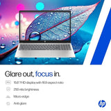 HP 15 fd0682TU Laptop (Intel Core 5 120U, 16GB RAM, 512GB SSD, 15.6” FHD Display, Windows 11 | MS Office 2024, Silver)