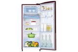 Samsung 183L 3-Star Direct-Cool Single Door Refrigerator with Digital Inverter (RR20F2723BR/NL, Begonia Red)