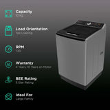 IFB 10 kg 5 Star Fully Automatic Top Load Washing Machine (Aqua, TL-SIBS, Steam Wash Technology, Inox)