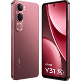 Vivo Y31 (128GB Storage, 6GB RAM, Red) – FHD+ Display, AI Triple Camera & Long Battery Life