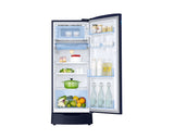Samsung 183L Single Door Refrigerator with Elegant Grandé Design, Energy Efficient Cooling – RR20H2823UZ