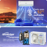 Voltas 1 Ton 3 Star Inverter Split AC Vertis Elite (123INV) | Energy Efficient Air Conditioner | Turbo Cooling | Low Noise | Copper Condenser