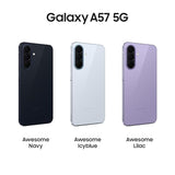 Samsung Galaxy A57 5G (Awesome Navy, 8GB RAM, 256GB Storage) – Agentic AI, Triple Camera, Nightography, IP68, 2-Day Battery Life