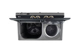 Samsung 8 Kg Semi-Automatic Top Load Washing Machine | Hexa Storm Pulsator, 1300 RPM, 5 Star, Dark Gray | WT80F4560GD