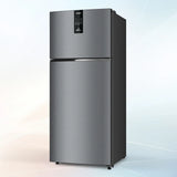 Whirlpool IntelliFresh 411L Convertible Frost Free Refrigerator | 5-in-1 Modes, IntelliSense Inverter, Illusia Steel, 2 Star