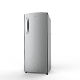 Whirlpool Ice Magic Pro 207L Single Door Refrigerator 3 Star Direct Cool Alpha Steel | Energy Efficient Fridge with Toughened Glass Shelves