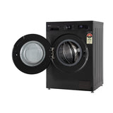 LG 9 kg Front Load, Inverter Direct Drive, 6 Motion DD, WiFi Enabled, Steam, Platinum Black, 5 Star (FHB1209Z4B)