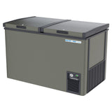 Voltas CVF320DA4-P-PL Double Door Deep Freezer cum chiller, 320 Liters, Convertible, GREY