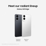 Samsung Galaxy S25 Edge 5G AI Smartphone (Titanium Silver, 12GB RAM, 512GB Storage) | Precision Built with Titanium | Ultra-Sleek and Premium with a 200 MP Camera