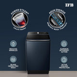 IFB 12 Kg 5 Star with DeepClean® Technology, AI Powered, Fully Automatic Top Load Washing Machine (2025 Model, TL-121RB2SN, Royal Blue)