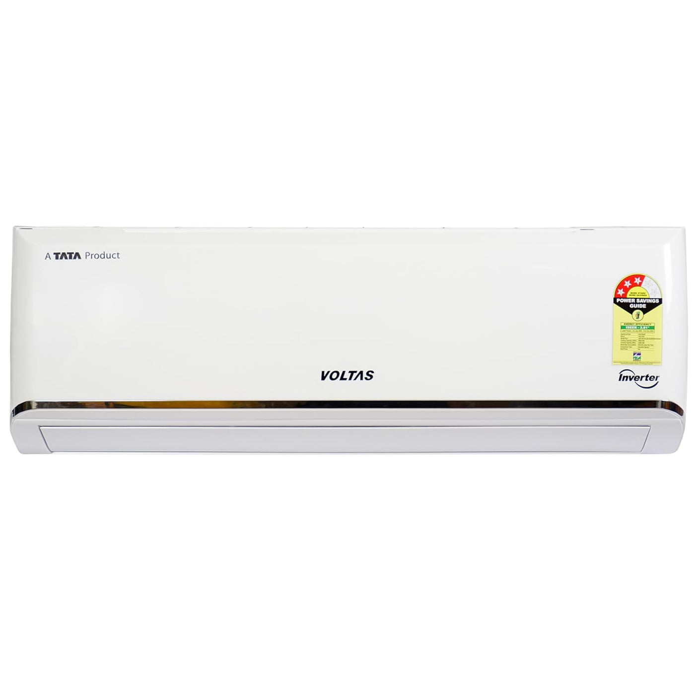 Voltas 1.5 Ton 3 Star Inverter Split AC (Copper, 4-in-1 Adjustable Mode, Anti-dust Filter, 2024 Model, ‎183V VECTRA ZEN SILVER, White)