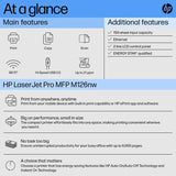 HP LaserJet Pro MFP M126NW Multi-function WiFi Monochrome Laser Printer  (Black, Toner Cartridge)